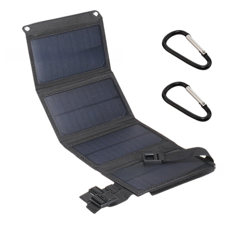 20W Foldable Solar Panel Charger — Waterproof & Lightweight for Camping
